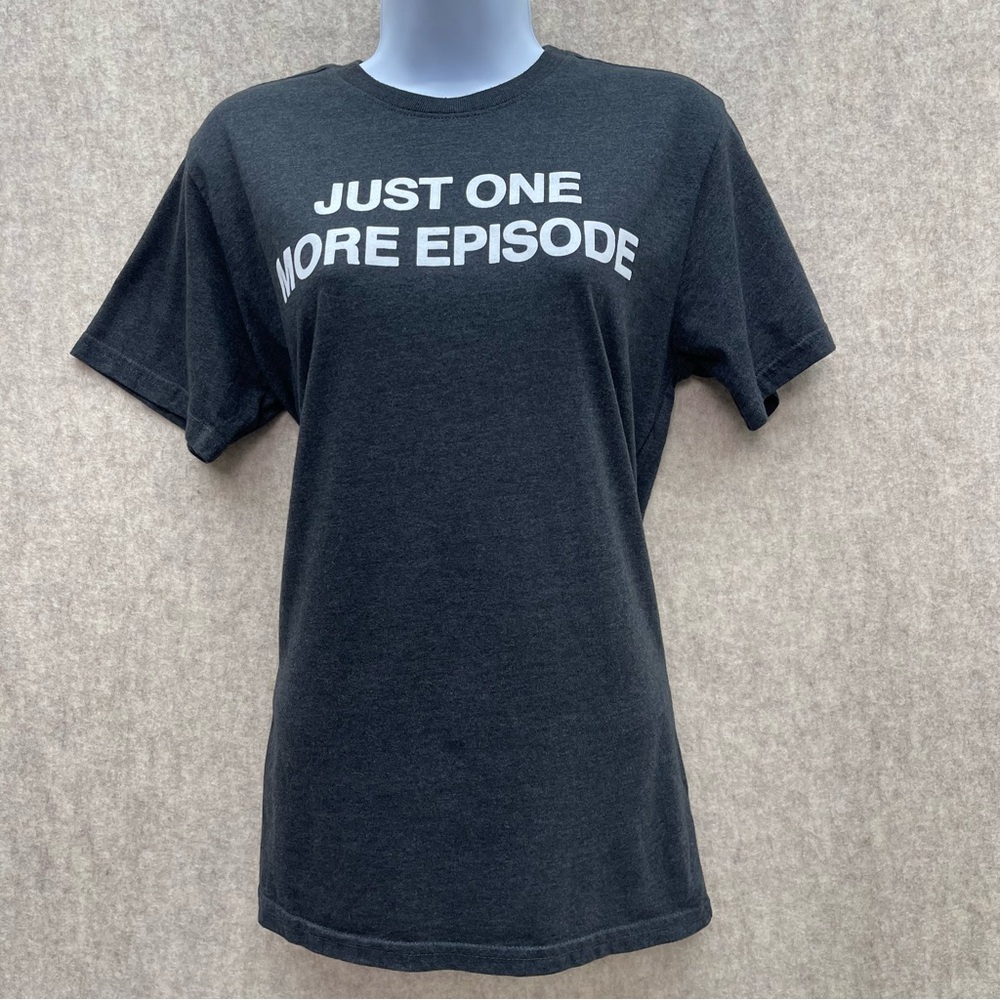Women's Mighty Fine "just one more episode" Tshirt for Binge Watching L